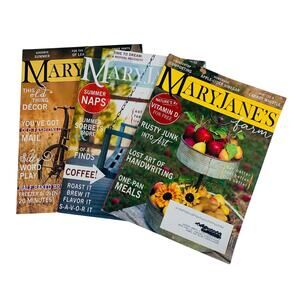 Mary Janes Farm Lot of 3 Magazines June - November 2022 Courage Dream Sunbeams